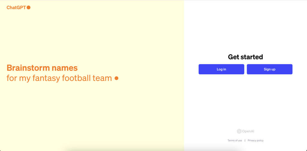 chatgpt login